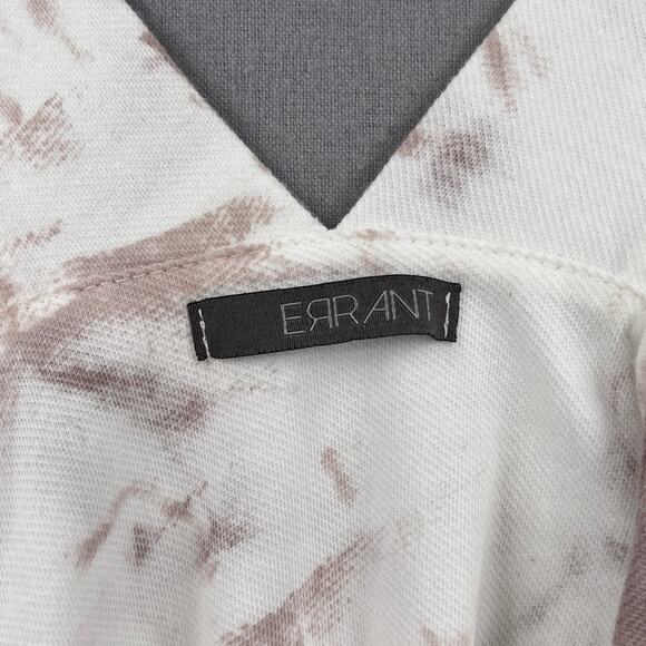 ERRANT Overall Dress Womens Small Brown Tie Dye Cotton Knit Adjustable Straps - Picture 7 of 15